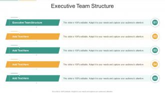 Executive Team Structure In Powerpoint And Google Slides Cpb