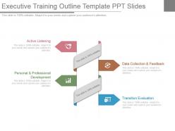 Executive Training Outline Template Ppt Slides