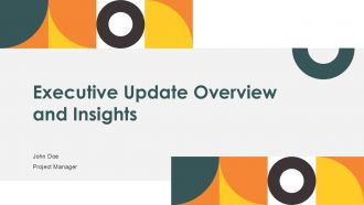 Executive Update Overview And Insights PPT Outline ACP