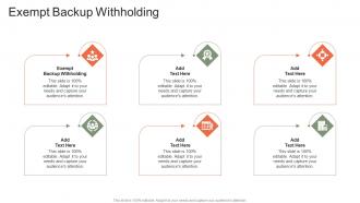 Exempt Backup Withholding In Powerpoint And Google Slides Cpb