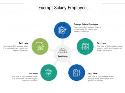 Exempt salary employee ppt powerpoint presentation model template cpb