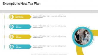 Exemptions New Tax Plan In Powerpoint And Google Slides Cpb