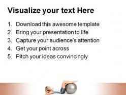 Exercise health powerpoint templates and powerpoint backgrounds 0711