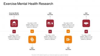 Exercise Mental Health Research In Powerpoint And Google Slides Cpb