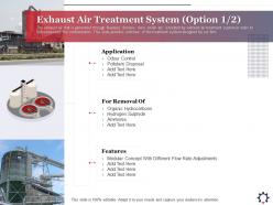 Exhaust Air Treatment System Option Pollutant Ppt Powerpoint Presentation Gallery