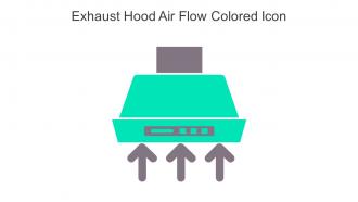 Exhaust Hood Air Flow Colored Icon In Powerpoint Pptx Png And Editable Eps Format