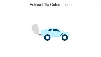 Exhaust Tip Colored Icon In Powerpoint Pptx Png And Editable Eps Format