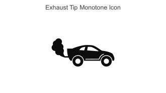 Exhaust Tip Monotone Icon In Powerpoint Pptx Png And Editable Eps Format