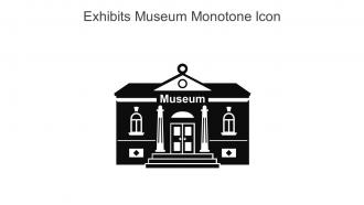 Exhibits Museum Monotone Icon In Powerpoint Pptx Png And Editable Eps Format