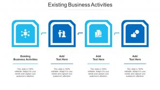 Existing Business Activities Ppt Powerpoint Presentation Infographic Template Cpb