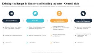 Existing Challenges In Finance And Banking Industry Blockchain Technology Reforming BCT SS
