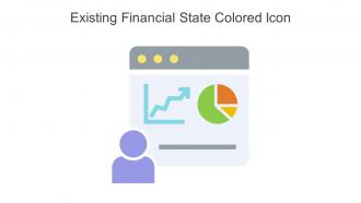 Existing Financial State Colored Icon In Powerpoint Pptx Png And Editable Eps Format