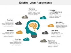 Existing loan repayments ppt powerpoint presentation gallery shapes cpb