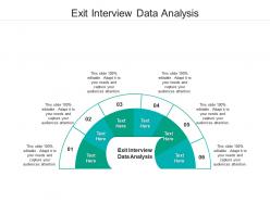 Exit interview data analysis ppt powerpoint presentation pictures example topics cpb