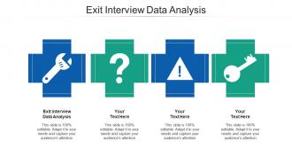 Exit interview data analysis ppt powerpoint presentation professional show cpb
