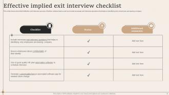 Exit Interview PowerPoint PPT Template Bundles Graphical Ideas