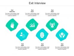 Exit interview ppt powerpoint presentation ideas demonstration cpb