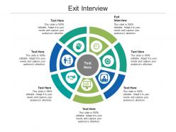 Exit interview ppt powerpoint presentation styles example cpb