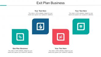 Exit Plan Business Ppt Powerpoint Presentation Icon Introduction Cpb