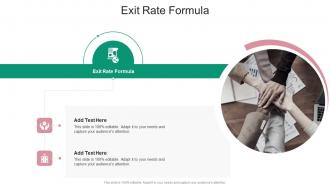 Exit Rate Formula In Powerpoint And Google Slides Cpb