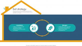 Exit Strategy House Accessories Investor Funding Elevator Pitch Deck