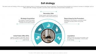 Exit Strategy Omnitron Sensors Investor Funding Elevator Pitch Deck