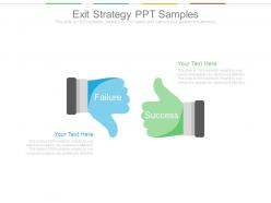 Exit strategy ppt samples