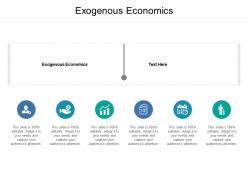 Exogenous economics ppt powerpoint presentation deck cpb