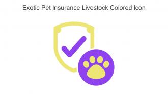 Exotic Pet Insurance Livestock Colored Icon In Powerpoint Pptx Png And Editable Eps Format