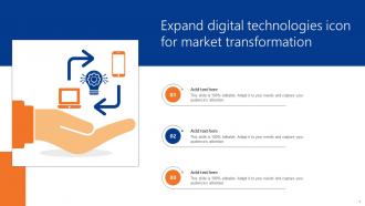 Expand Digital Technologies Icon For Market Transformation