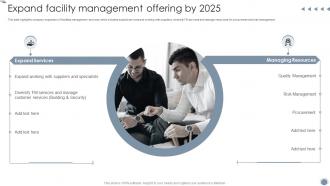 Expand Facility Management Offering By 2025 Global Facility Management Services