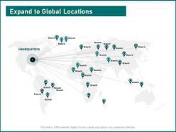 Expand to global locations headquarters capture ppt powerpoint presentation rules