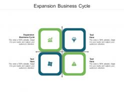 Expansion business cycle ppt powerpoint presentation file information cpb