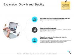 Expansion growth and stability business operations management ppt download