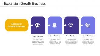 Expansion growth business ppt powerpoint presentation show deck cpb