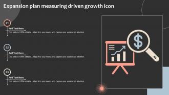Expansion Plan Measuring Driven Growth Icon