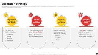 Expansion Strategy E Commerce Company Profile Ppt Formats CP SS