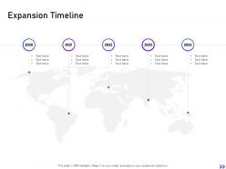 Expansion timeline strategic initiatives global expansion your business ppt mockup