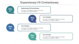 Expansionary vs contractionary ppt powerpoint presentation infographic cpb