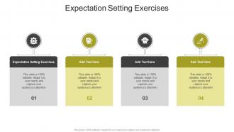 Expectation Setting Exercises In Powerpoint And Google Slides Cpb