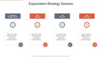 Expectation Strategy Session In Powerpoint And Google Slides Cpb