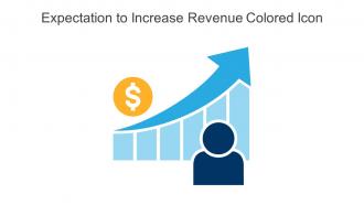 Expectation To Increase Revenue Colored Icon In Powerpoint Pptx Png And Editable Eps Format