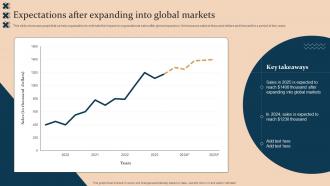 Expectations After Expanding Into Global Markets Strategic Guide For International Market Expansion