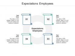 Expectations employees ppt powerpoint presentation pictures topics cpb