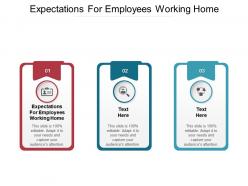 Expectations for employees working home ppt powerpoint presentation slides sample cpb