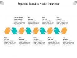 Expected benefits health insurance ppt powerpoint presentation infographic template design templates cpb