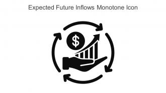 Expected Future Inflows Monotone Icon In Powerpoint Pptx Png And Editable Eps Format