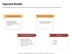 Expected results provide better ppt powerpoint presentation inspiration guidelines