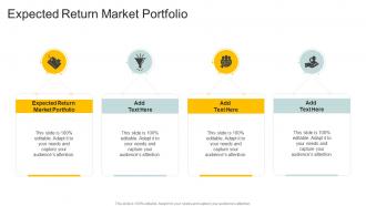 Expected Return Market Portfolio In Powerpoint And Google Slides Cpb