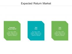 Expected return market ppt powerpoint presentation file icons cpb